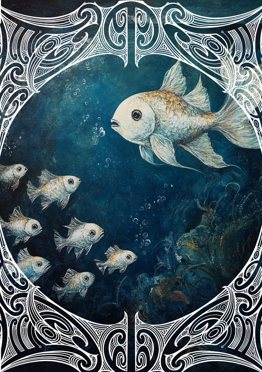 The seven fish of Matariki / NGĀ IKA E WHITU O MATARIKI