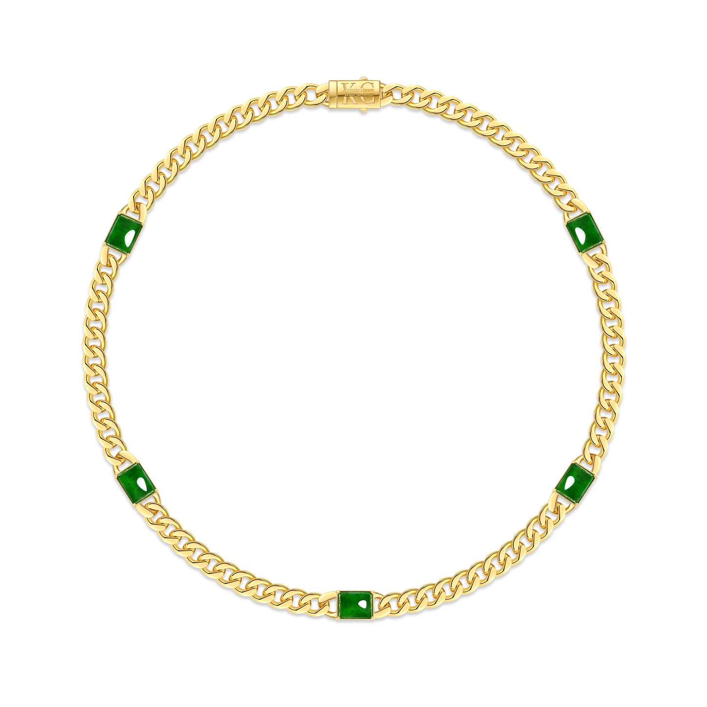 *Preorder* Greenstone cuban chain - Unisex