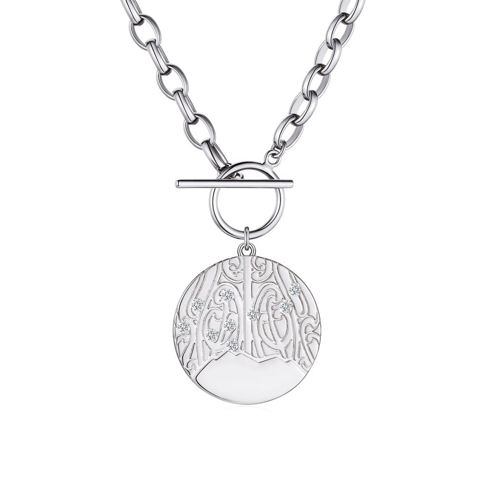 Hikurangi Coin necklace - The Matariki Collection