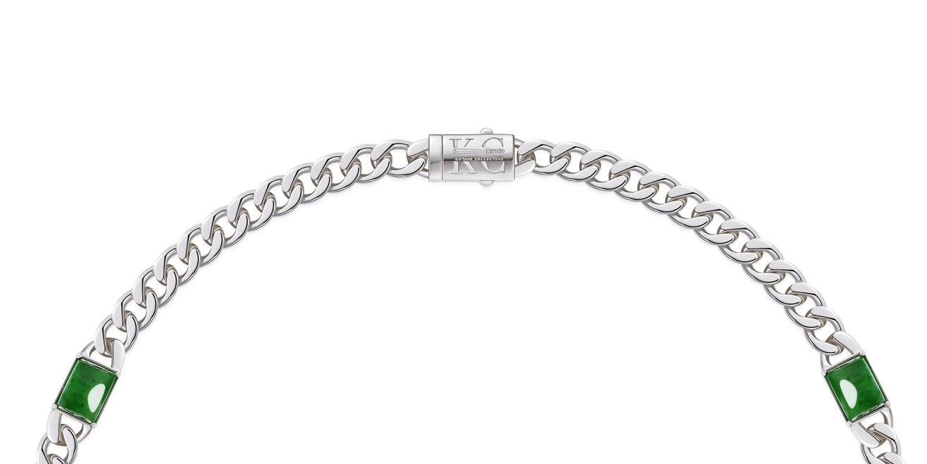 *Preorder* Greenstone cuban chain - Unisex
